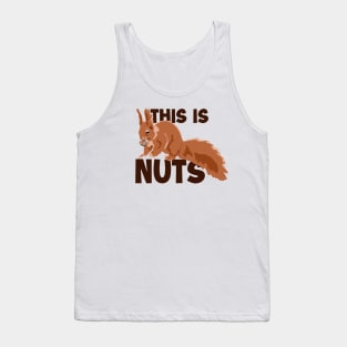 This Is Nuts Japanese Fox Eastern Gray Squirrel Tank Top